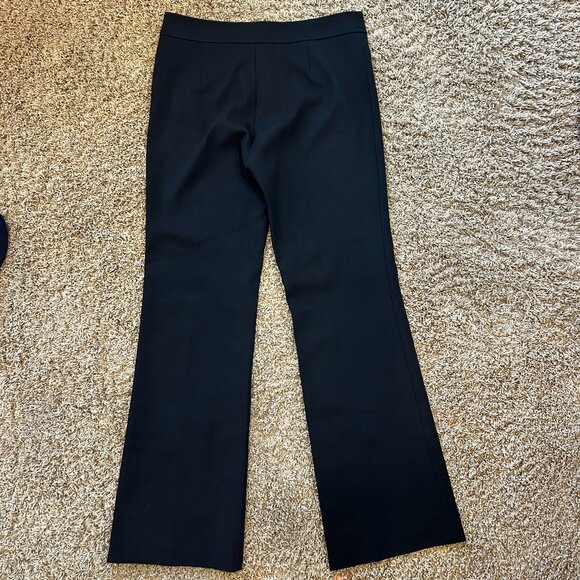 NWT ZARA Black Trousers Pants in Women's Size XL New with Tags High Rise - Picture 3 of 6